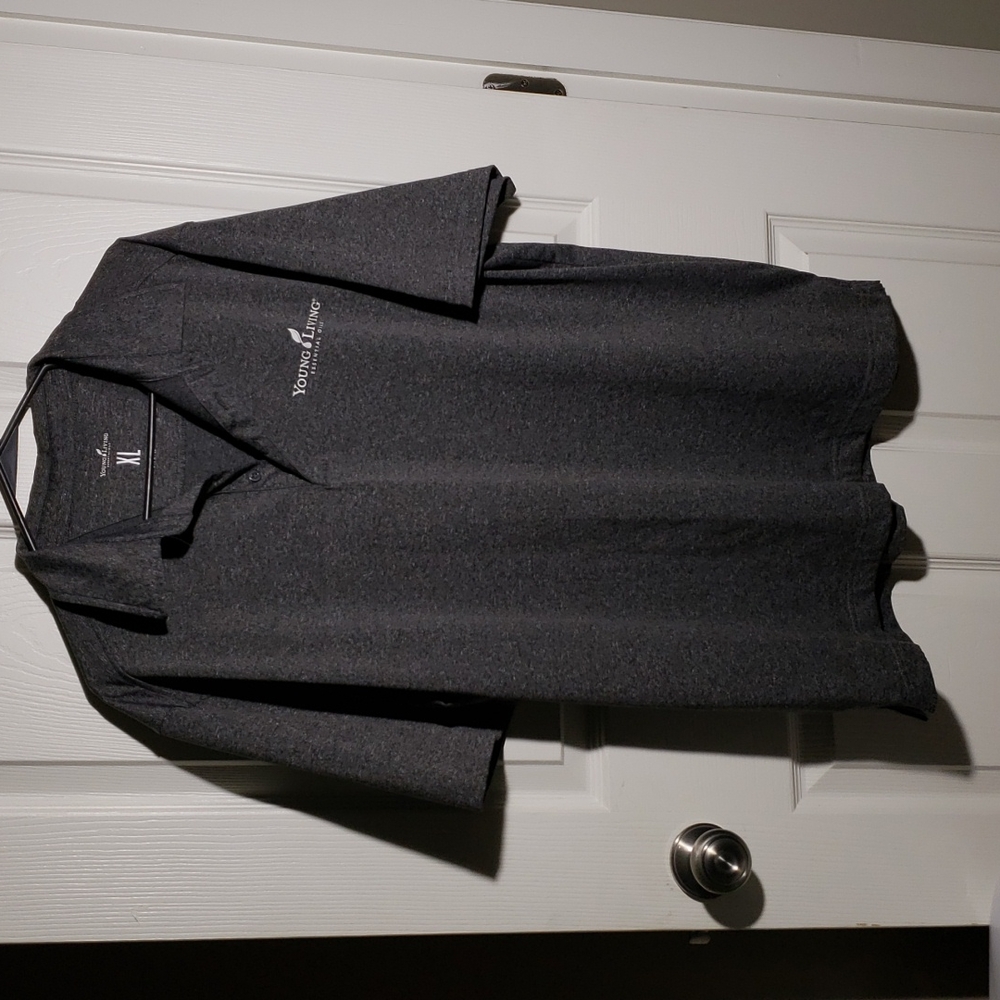 Mens Young Living collared shirt